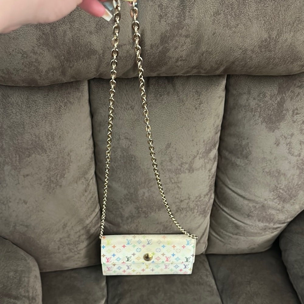 Multicolor Chain Wallet